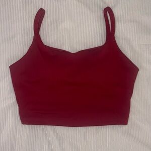 SHEIN workout top (red)
